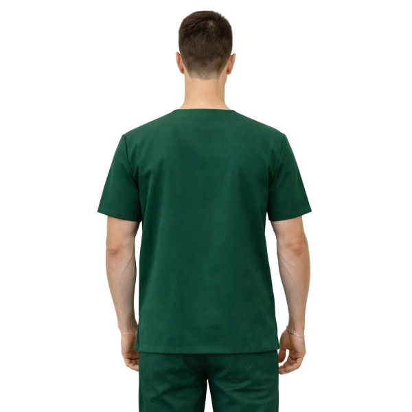 Bluza medyczna kasak zielona butelka  Stretch roz. L